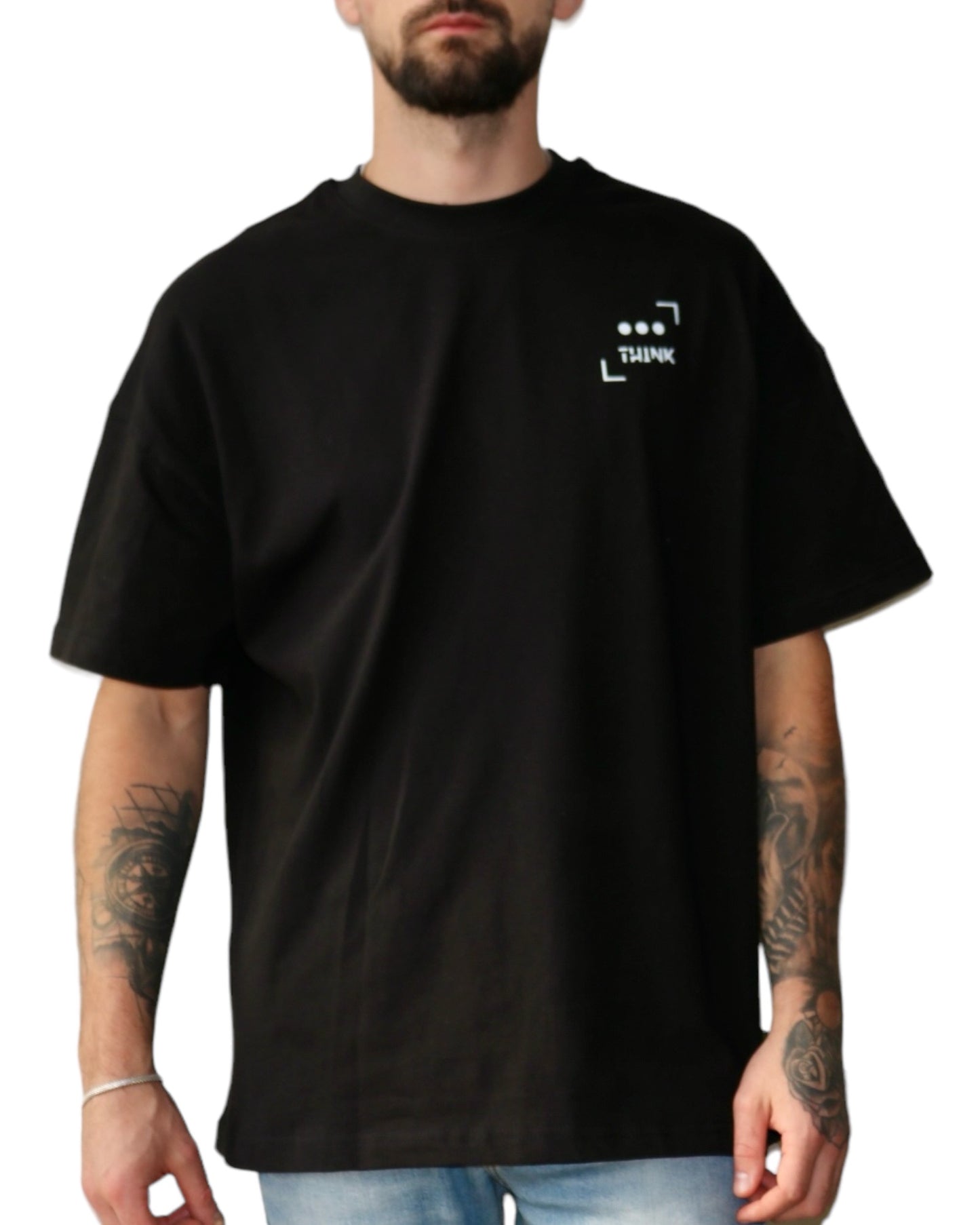 Oversized T-Shirt In Black