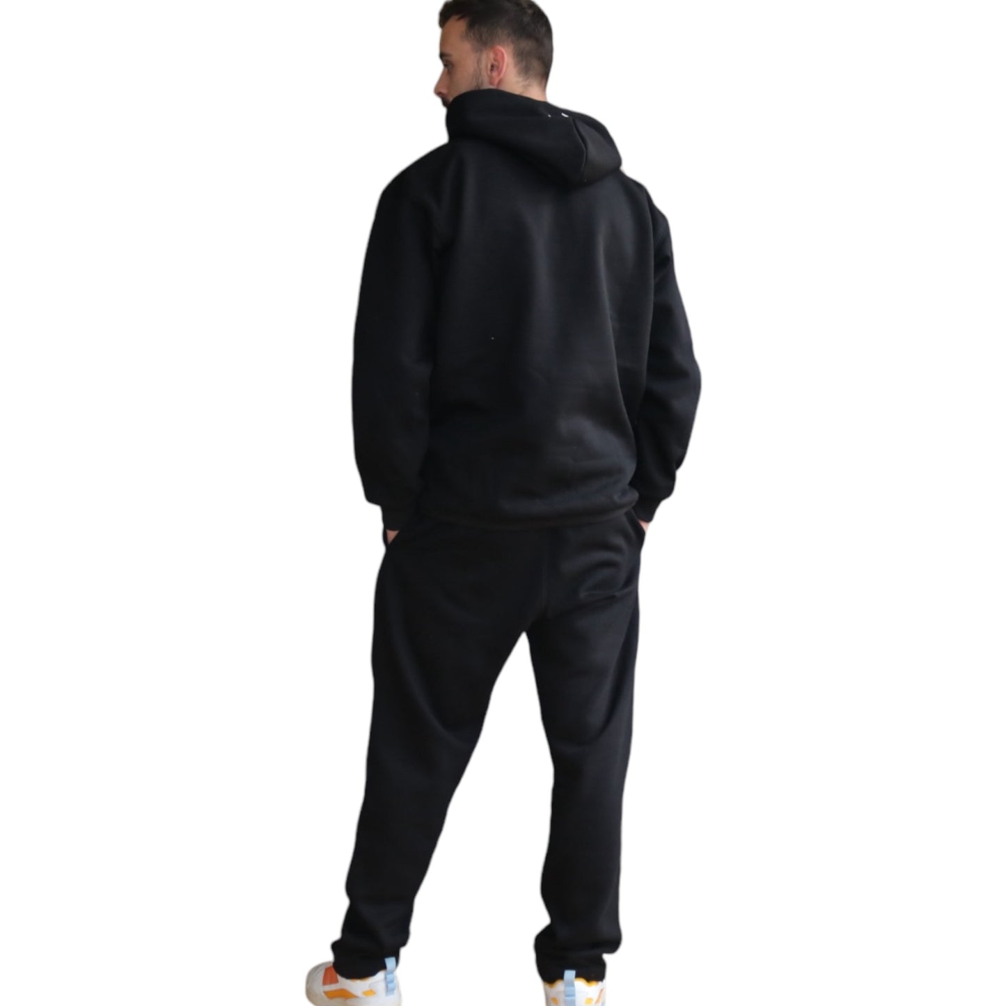 Heavyweight Oversized Tracksuit In Black