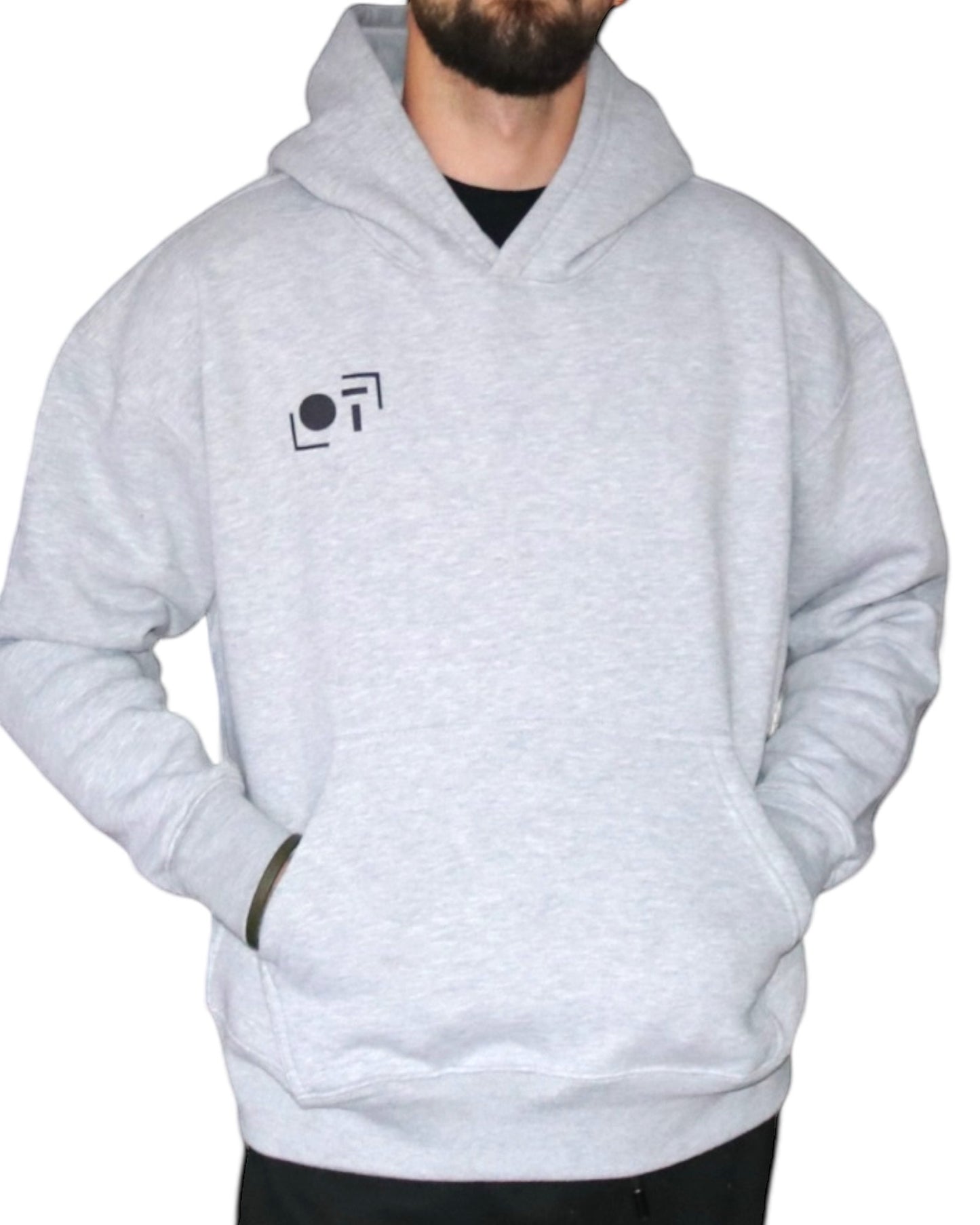 Oversized Hoodie In Grey